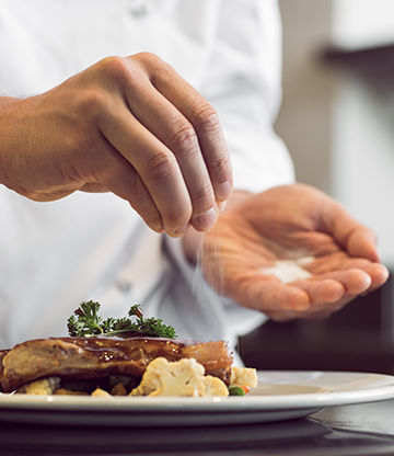 Cuisine française, américaine, tahitienne